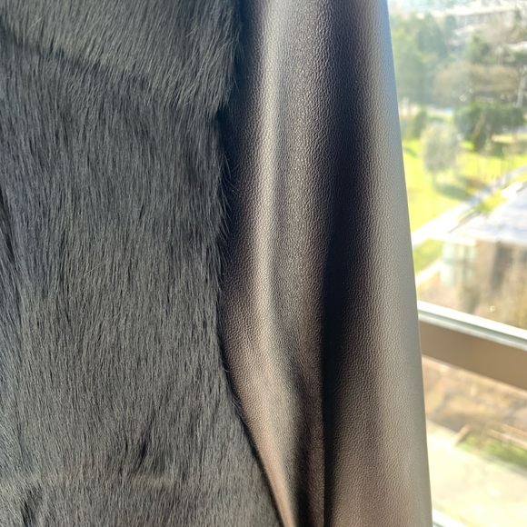 Leather Fur Jacket - Picture 6 of 16